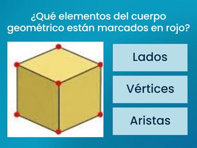 CUERPOS GEOMÉTRICOS (caras, aristas y vertices)  