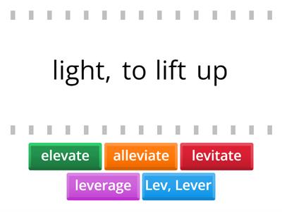 Heavy and Light 1 Root