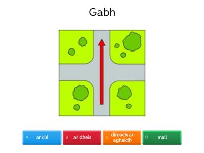 Treoracha as gaeilge