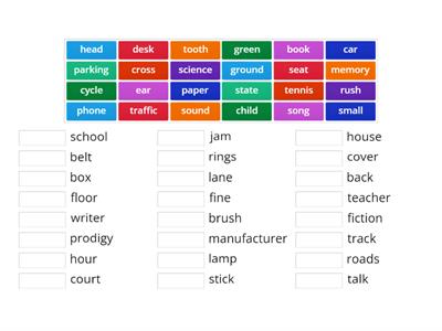 Compound nouns