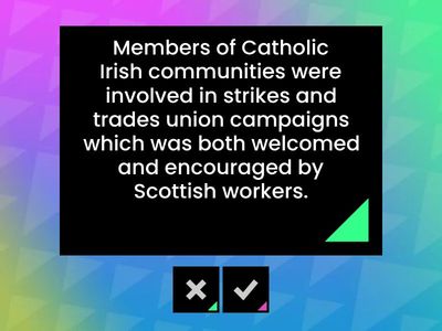 Topic 2: Irish in Scotland 