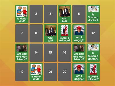 Verb to be questions