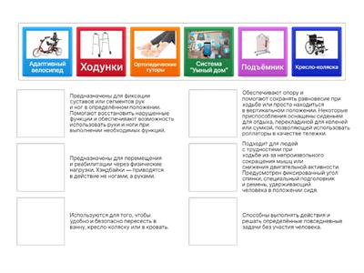 Оборудование для людей с ОВЗ