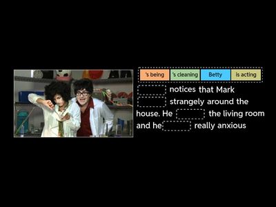 Grammar Genius: Present Continuous: Fill in the gaps