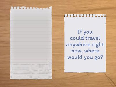 Speaking cards (B1 - young learners)