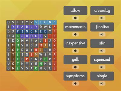 Vocabulary Review 1 - Synonyms