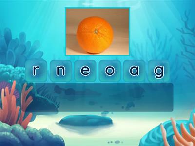 Анаграма ''Food'' 3 клас