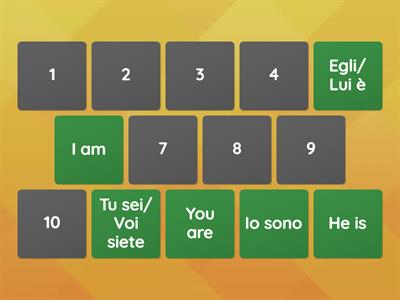 AFFERMATIVE FORM "TO BE" PRESENT SIMPLE