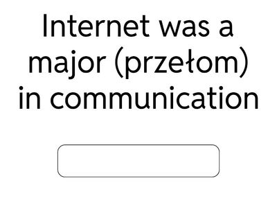 Fixed phrases- technology (matura)