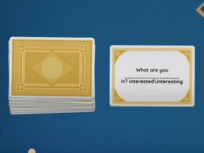 EF Int 4B Adjectives ed \ ing. Speaking 