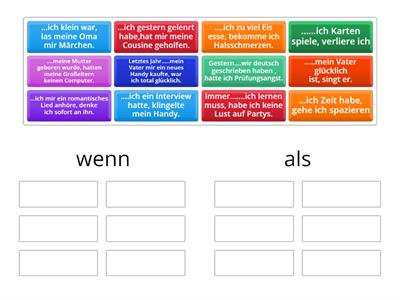 Kap. 7 wenn, als A2-B1