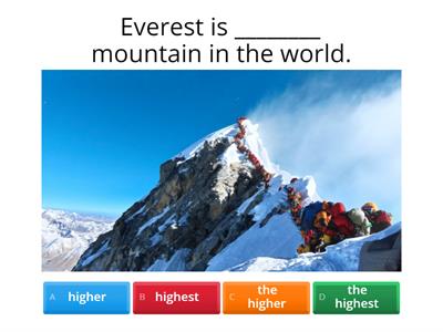 IpD - Comparatives and Superlatives