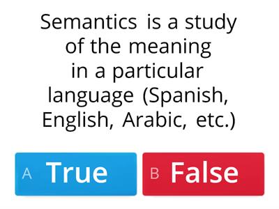 HUM 215HM HY - Module 1.1: Content 1 - Semantics - Introduction (Defineition, Sense & Referent)