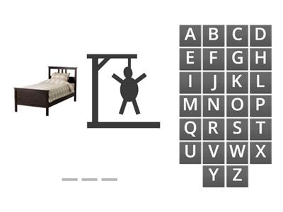 B02 furniture (hangman)