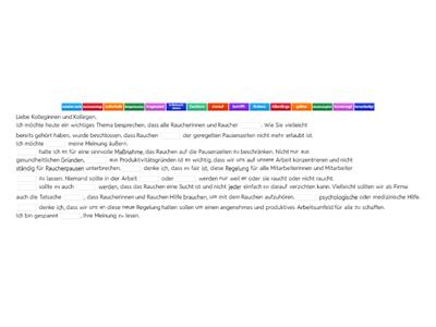 DTB B2 Forumsbeitrag Zigarettenpausen