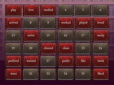 regular verbs in past simple