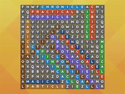 CLE VS CAL WORD SEARCH