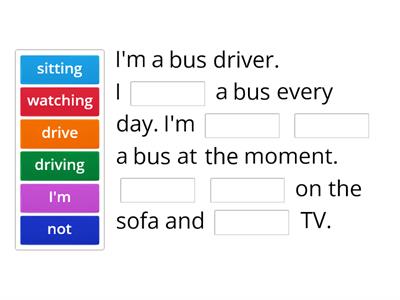 Present Simple vs Present Continuous