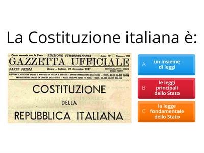 La Costituzione