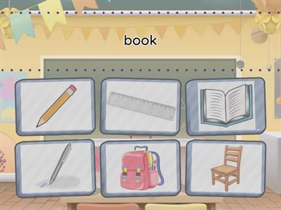 Things in the classroom