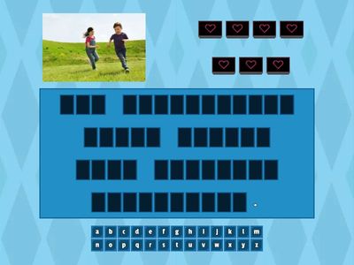 6.8 9 Hangman Sentences