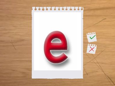 A-F Letter flash cards