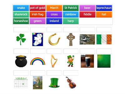 Saint Patrick Symbols