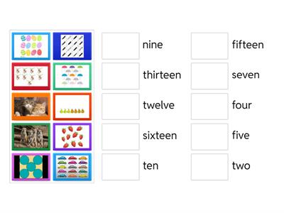 Objects and numbers- Math 2nd grade 