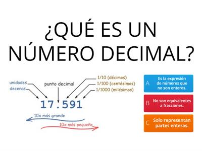 OPERACIONES ARITMÉTICAS: DECIMALES