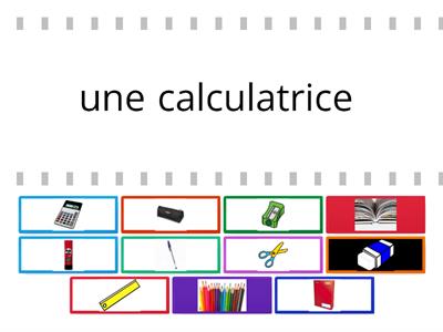 Les fournitures Scolaires