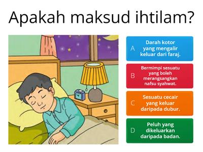 Pengurusan Diri Semasa Ihtilam