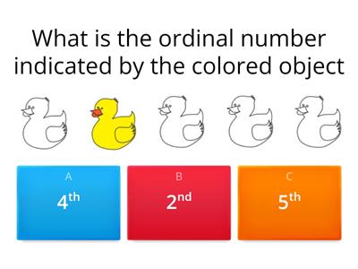  Ordinal Number