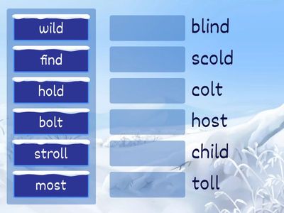 Barton 3.11 Rhyme Match