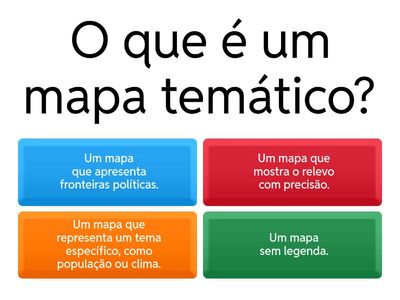 Colégio Est.Cel.José Francisco de Azevedo - Regiões do Mundo, Mapas Temáticos e Projeções Cartográficas- Profª. Luzinete