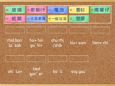 垃圾分類(海陸腔客語)康軒客語4下第5課