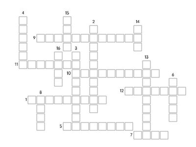crossword unit 2 pearson 4th grade