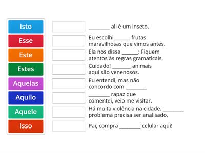 Pronomes-demonstrativos-Relacione corretamente