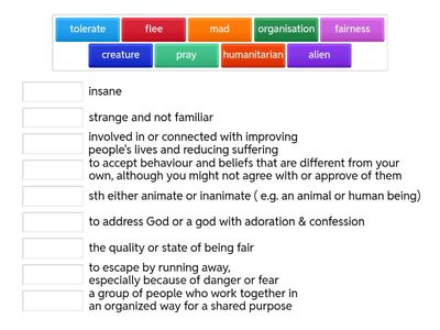 UNIT 2 - vocab. (Β' Λυκείου)