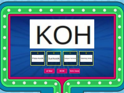 Asit ve bazlar 8. sınıf