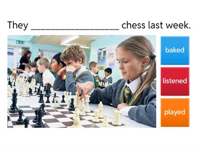  Simple Past - Regular Verbs