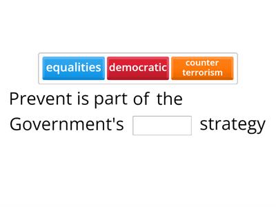  British Values & Prevent