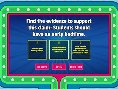 Argumentative Text Review