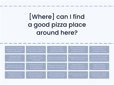 Question Words - Find the right response