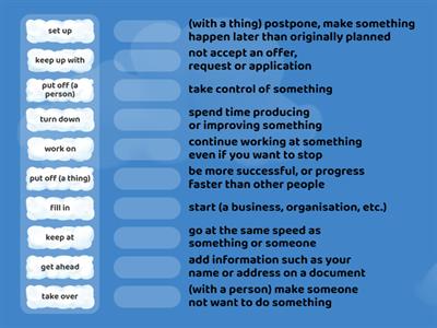 Gateway B2 phrasal verbs 