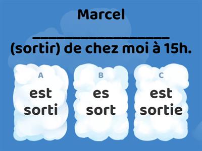 Passé composé  - les accords avec être