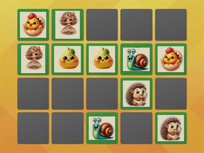 Знайди пару 4 класи