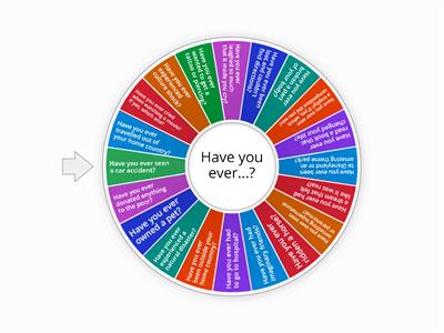 Have you ever... Questions