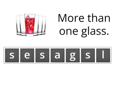 SIngular and Plural Nouns.