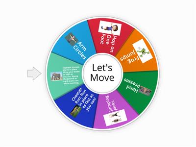 Movement Break Spinner