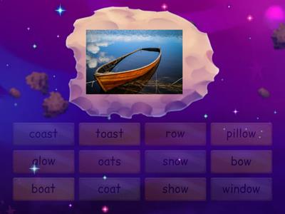 Find the Word oa / ow